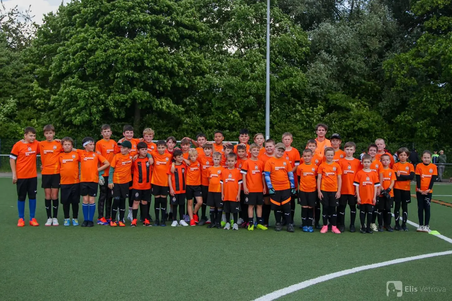 Ein fantastisches Fußball-Freundschaftsspiel
